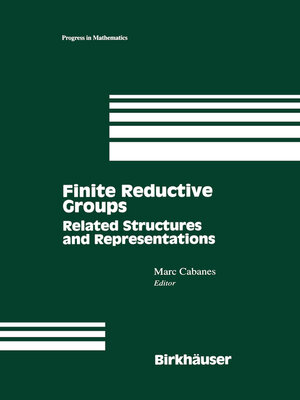 cover image of Finite Reductive Groups